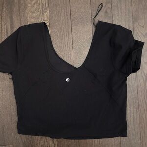 lululemon athletica Black Align T-shirt
